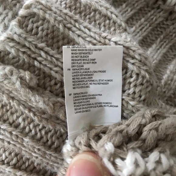 Cream knit sweater - Picture 6 of 6